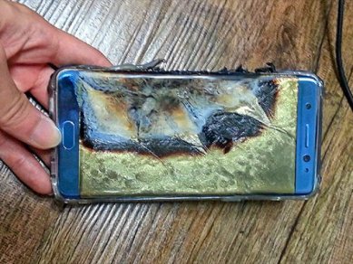 Note 7 Burn