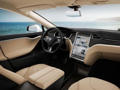 Tesla Model S Inside