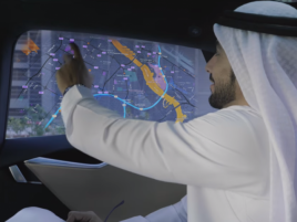 Dubai Driverless Tesla Concept