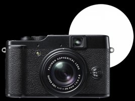 Fuji X10 white orb