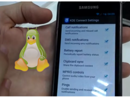 KDE Connect - úvodní foto